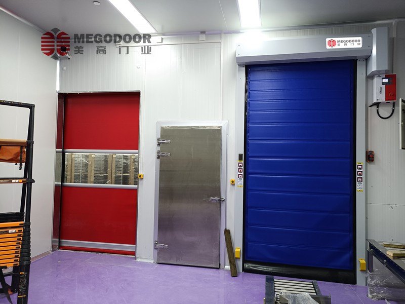 宁波冷库环境下的冷凝水解决方案：美高防冷凝快速卷帘门系统缩略图