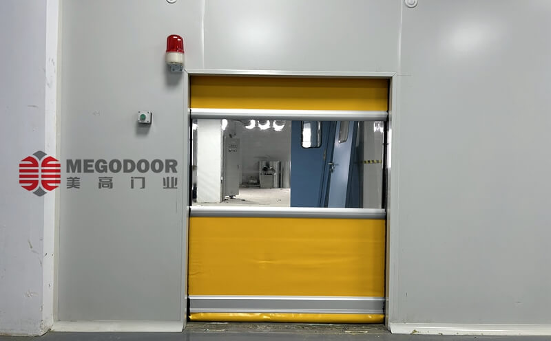 宁波风淋室专用工业快速卷帘门：美高门业，以品质定义高效洁净空间插图1