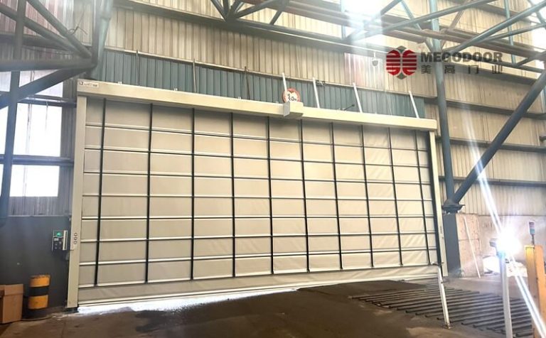 宁波叉车地磁感应快速堆积门：现代物流高效通行的智能守护者缩略图