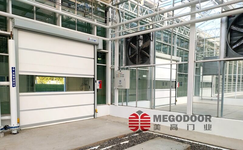 宁波温室大棚用快速门、保温提升门方案：兼顾洁净隔离与恒温保温插图