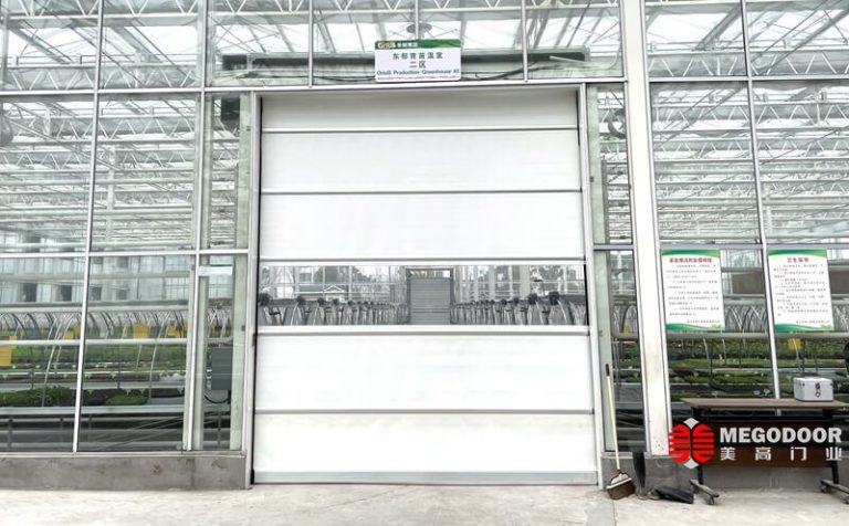 宁波温室大棚用快速门、保温提升门方案：兼顾洁净隔离与恒温保温缩略图