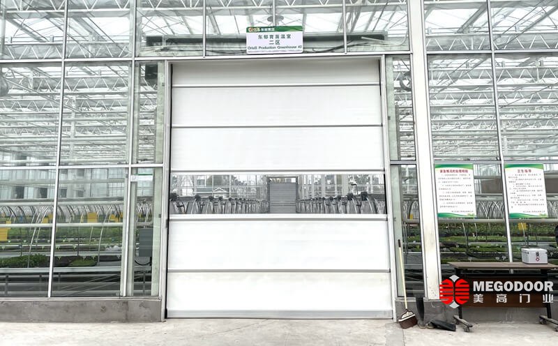 宁波温室大棚用快速门、保温提升门方案：兼顾洁净隔离与恒温保温缩略图